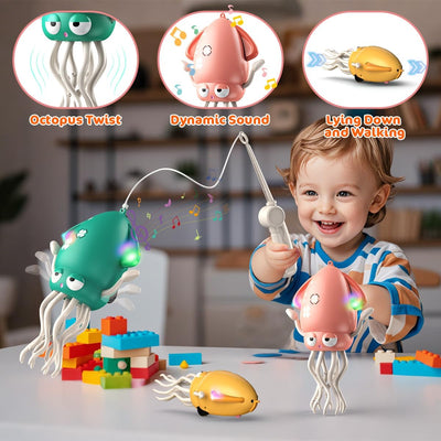 OctoDancer® - LED Dancing Squid with Obstacle Avoidance