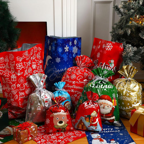 Christmas Gift Bag & Tag Sets